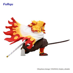Demon Slayer: Kimetsu no Yaiba Noodle Stopper PVC Statue Rengoku Kyojuro Battle Ver. 10 cm 4571623501756