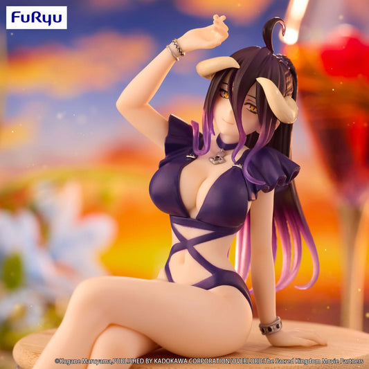 Overlord Noodle Stopper PVC Statue Albedo Swimsuit Dark Purple Color Ver. 16 cm 4571623501787