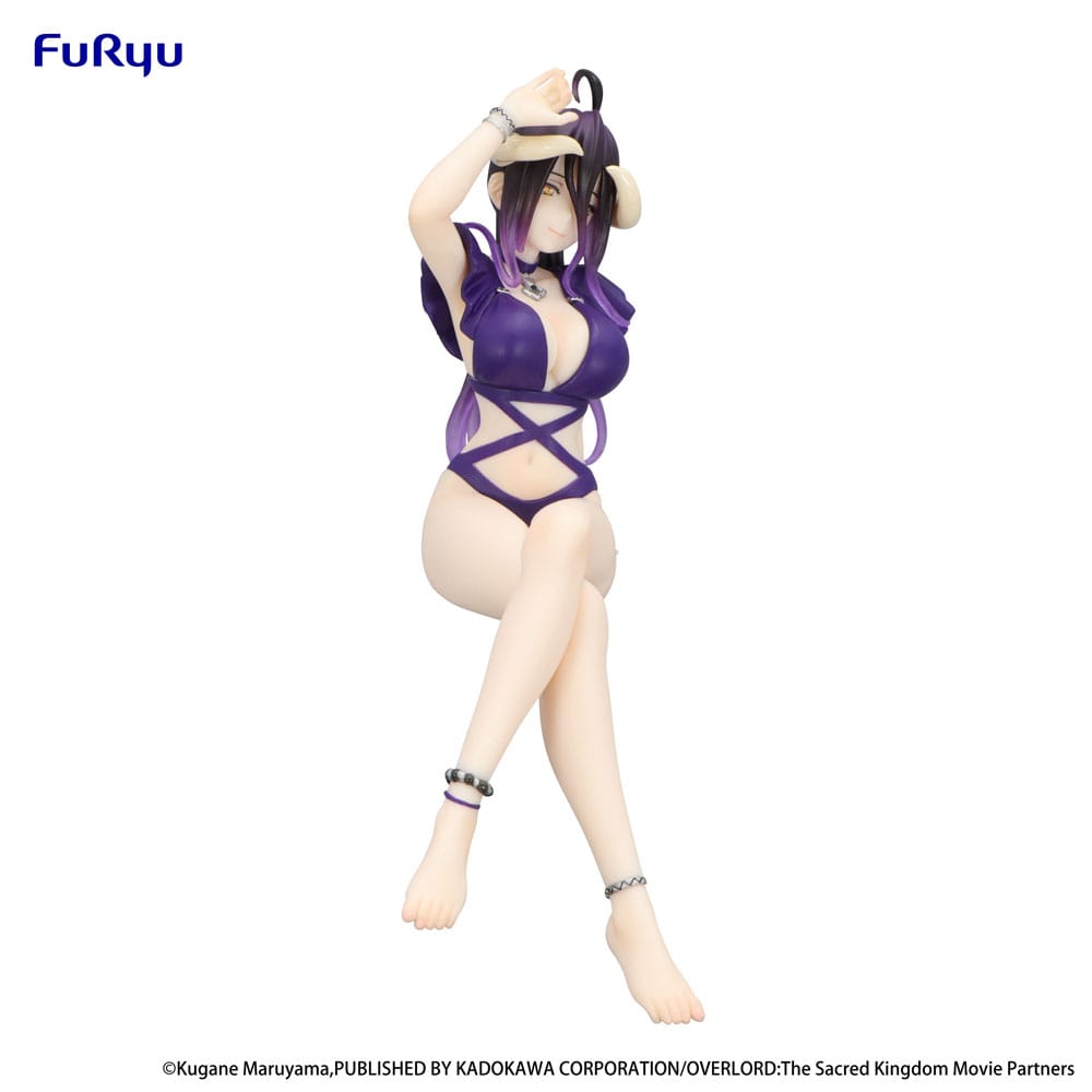 Overlord Noodle Stopper PVC Statue Albedo Swimsuit Dark Purple Color Ver. 16 cm 4571623501787