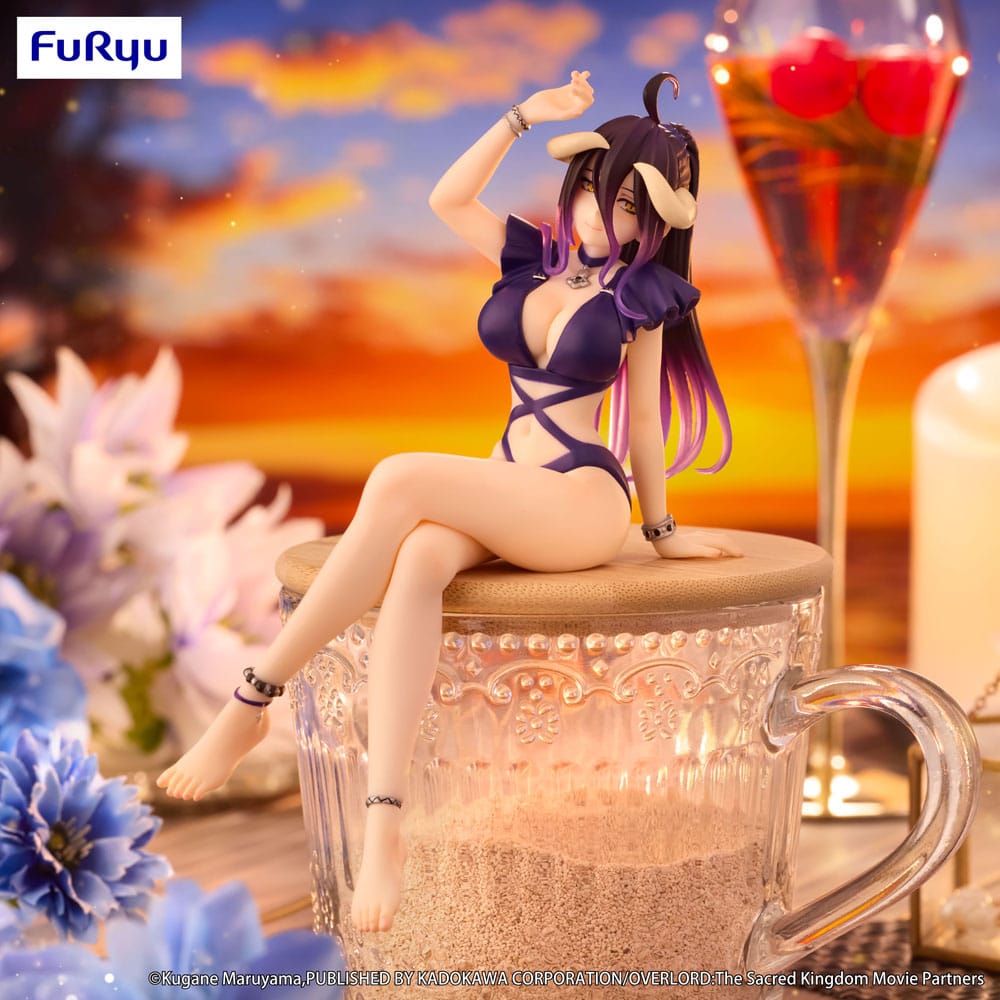 Overlord Noodle Stopper PVC Statue Albedo Swimsuit Dark Purple Color Ver. 16 cm 4571623501787