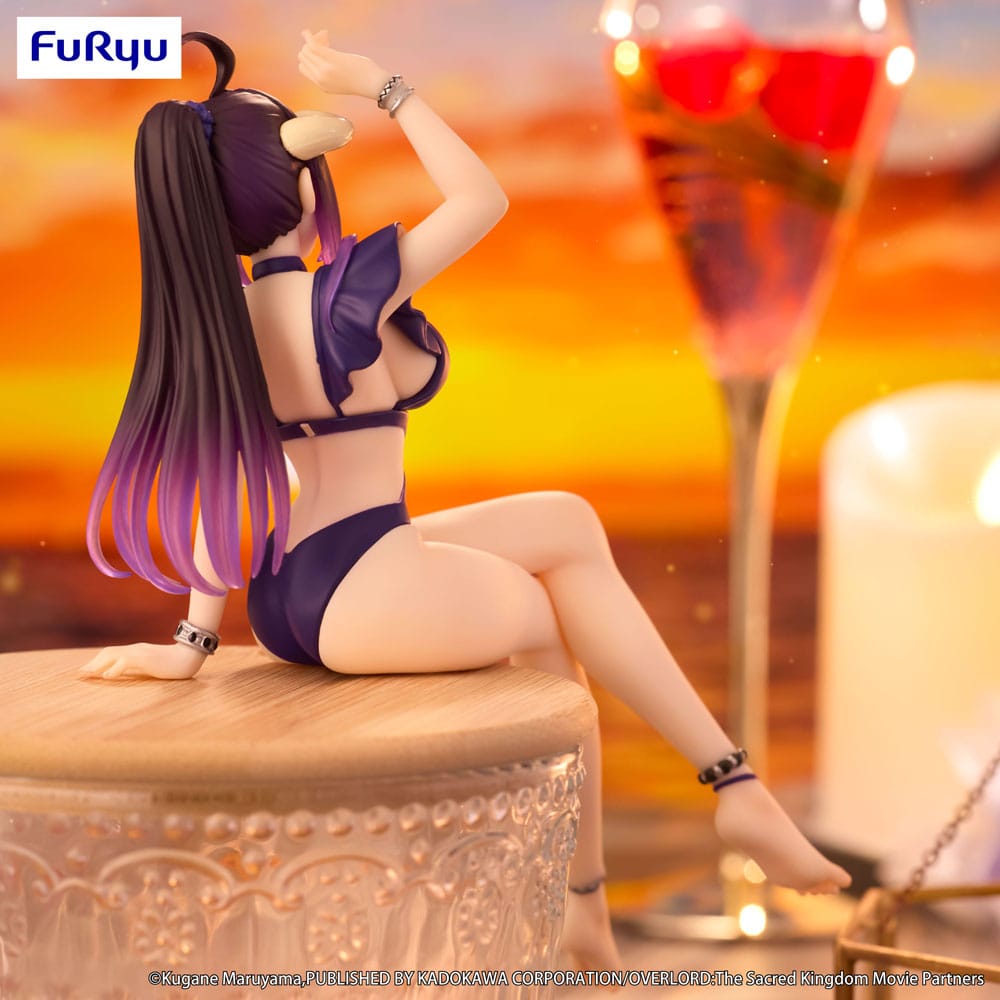 Overlord Noodle Stopper PVC Statue Albedo Swimsuit Dark Purple Color Ver. 16 cm 4571623501787