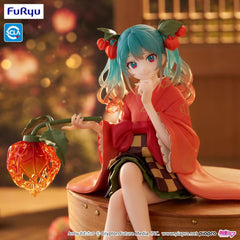 Hatsune Miku Noodle Stopper PVC Statue Flower Fairy Winter Cherry 15 cm 4571623502661