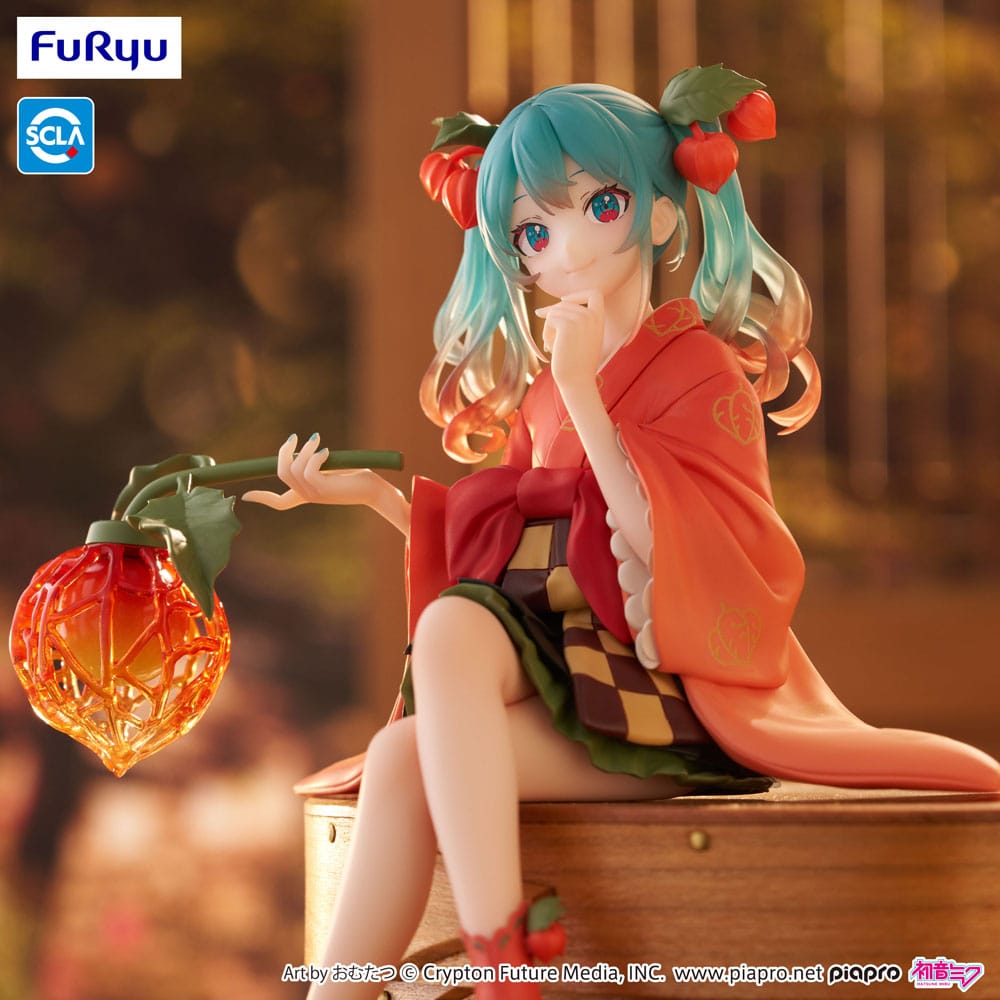 Hatsune Miku Noodle Stopper PVC Statue Flower Fairy Winter Cherry 15 cm 4571623502661