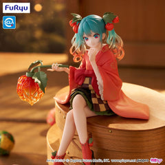 Hatsune Miku Noodle Stopper PVC Statue Flower Fairy Winter Cherry 15 cm 4571623502661