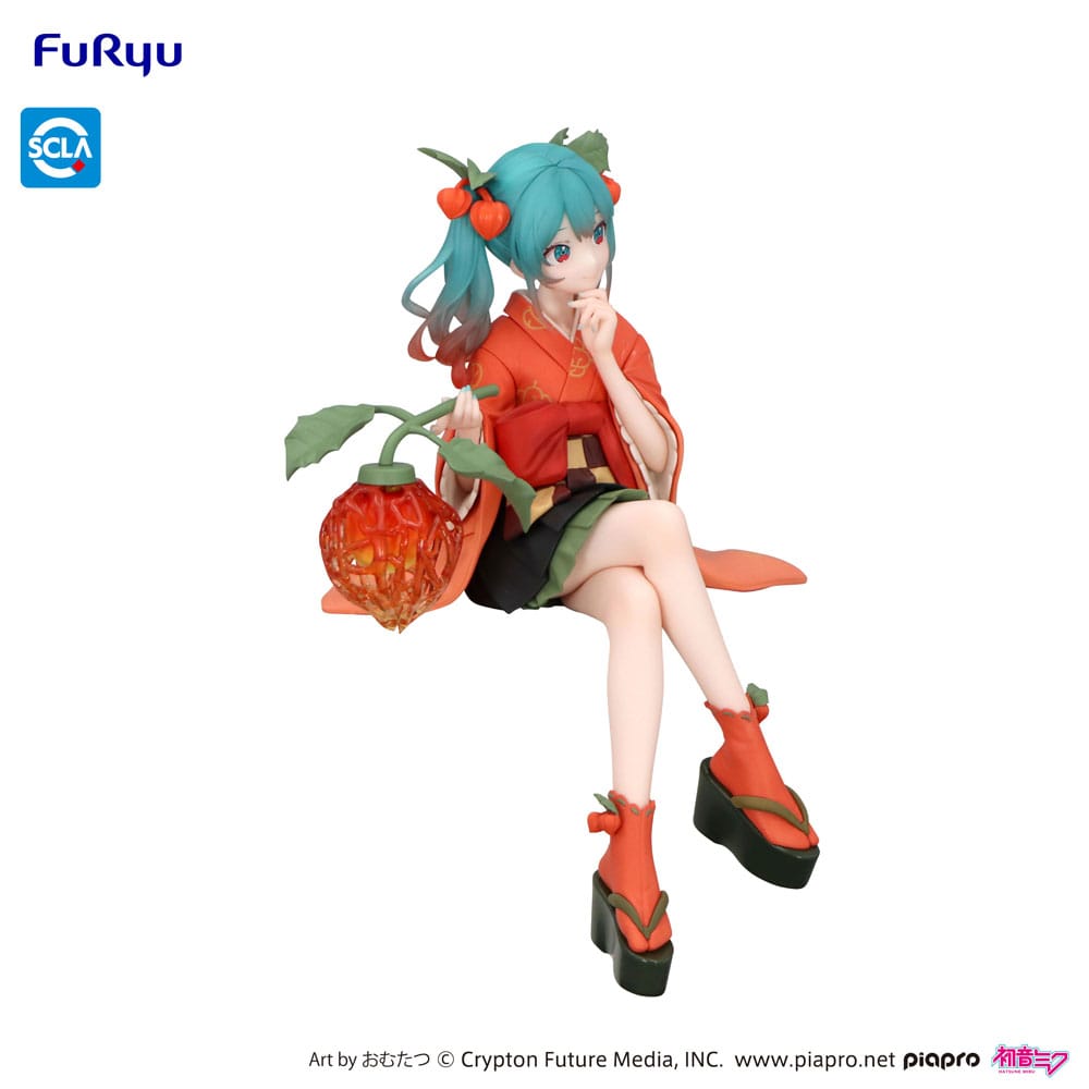 Hatsune Miku Noodle Stopper PVC Statue Flower Fairy Winter Cherry 15 cm 4571623502661