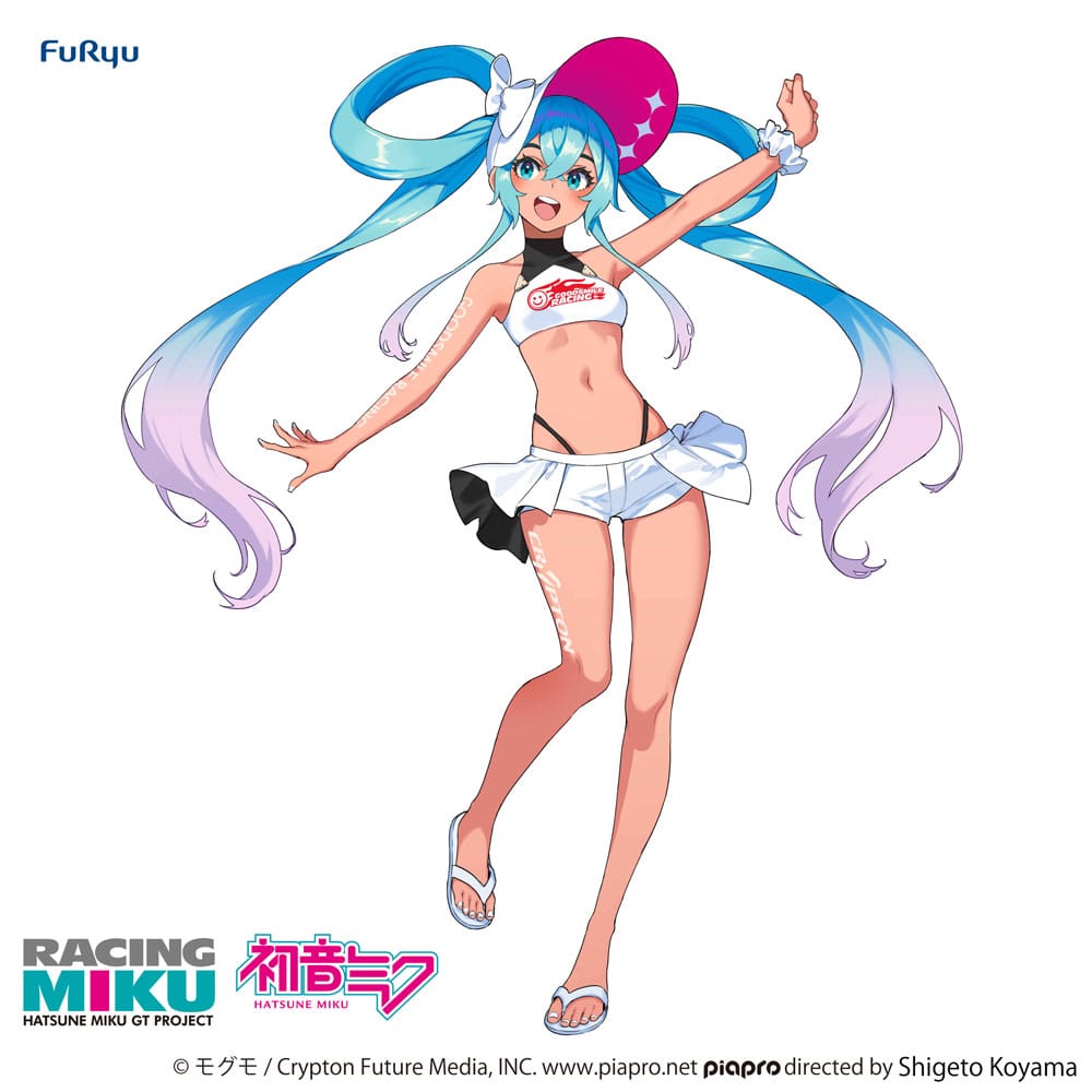 Hatsune Miku GT Project Trio-Try-iT PVC Statue Racing Miku 2024 Summer Holiday Ver. 21 cm 4571623502678