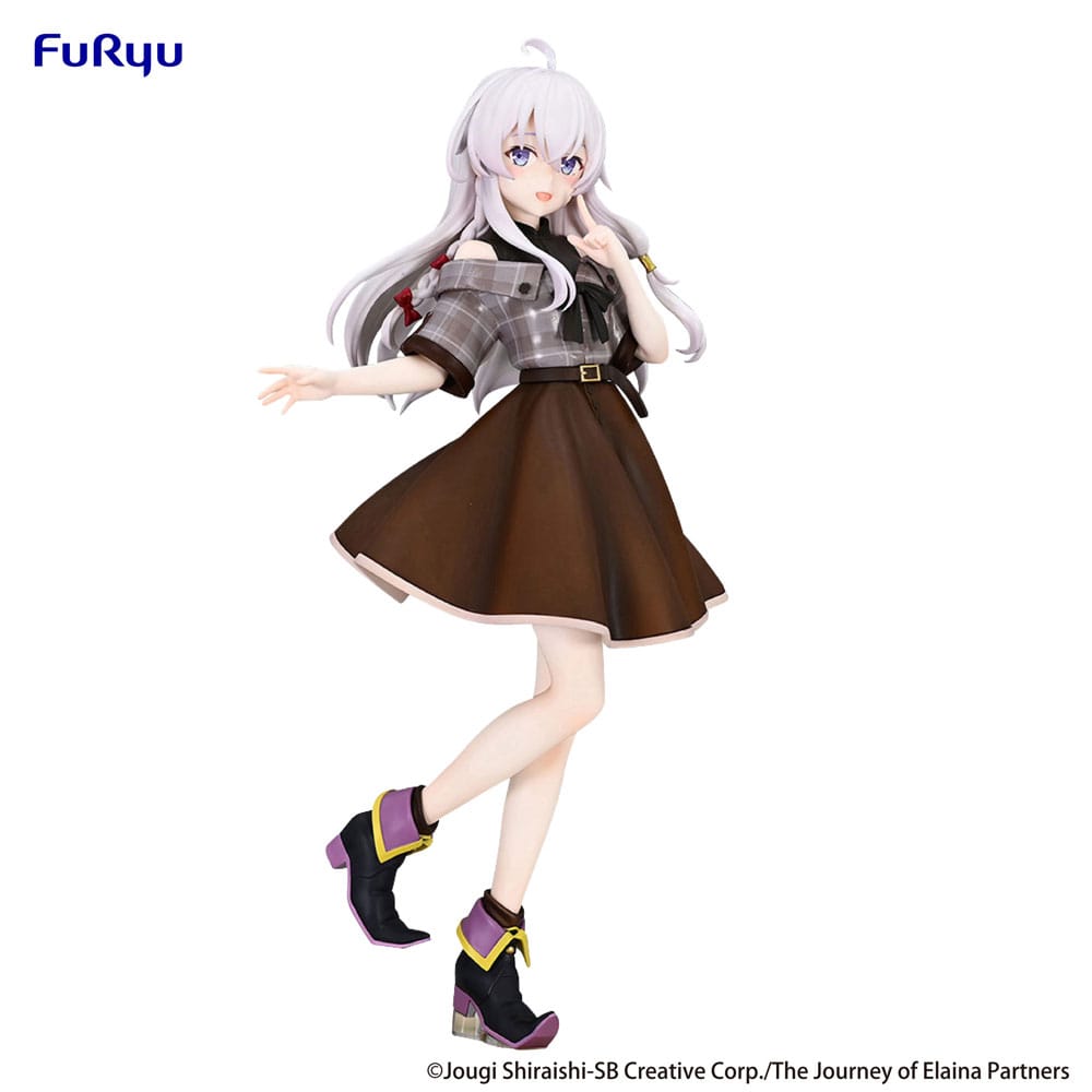 Wandering Witch: The Journey of Elaina Trio-Try-iT PVC Statue Elaina Brown Outfit Ver. 22 cm 4571623502685