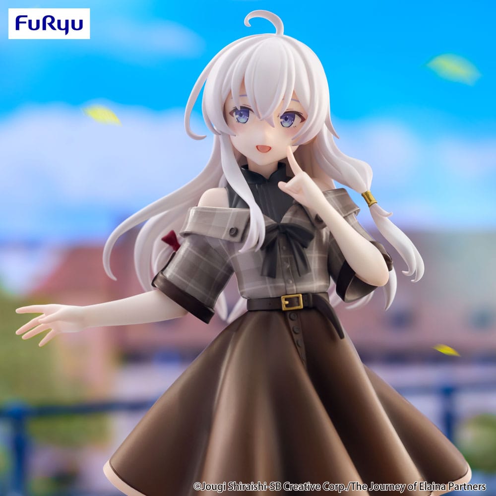 Wandering Witch: The Journey of Elaina Trio-Try-iT PVC Statue Elaina Brown Outfit Ver. 22 cm 4571623502685