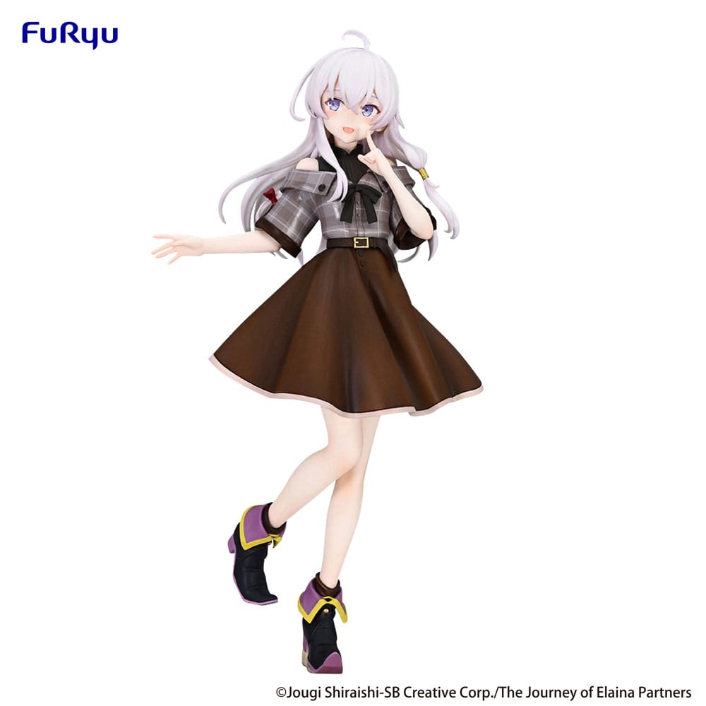 Wandering Witch: The Journey of Elaina Trio-Try-iT PVC Statue Elaina Brown Outfit Ver. 22 cm 4571623502685