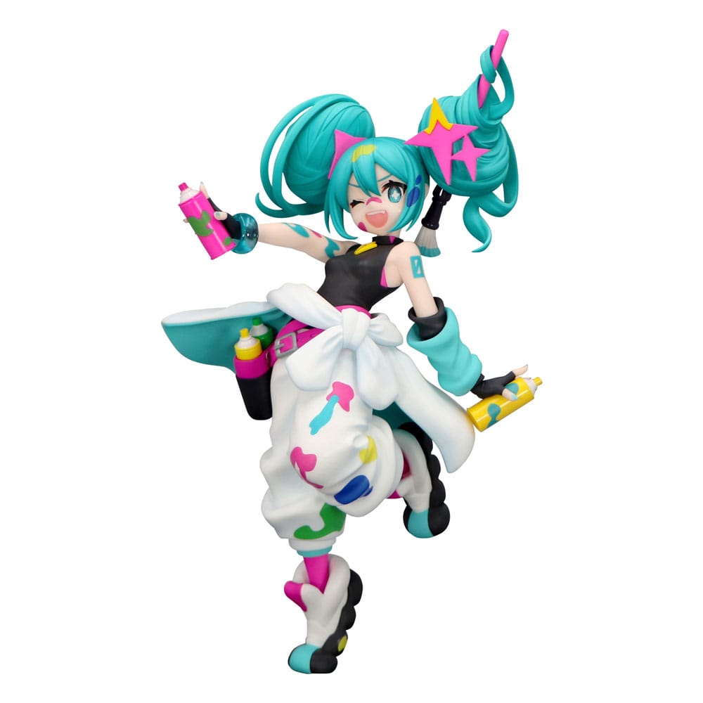 Hatsune Miku Trio-Try-iT PVC Statue Miku Paint Girl 19 cm 4571623503453