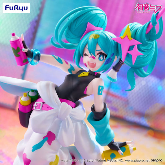 Hatsune Miku Trio-Try-iT PVC Statue Miku Paint Girl 19 cm 4571623503453