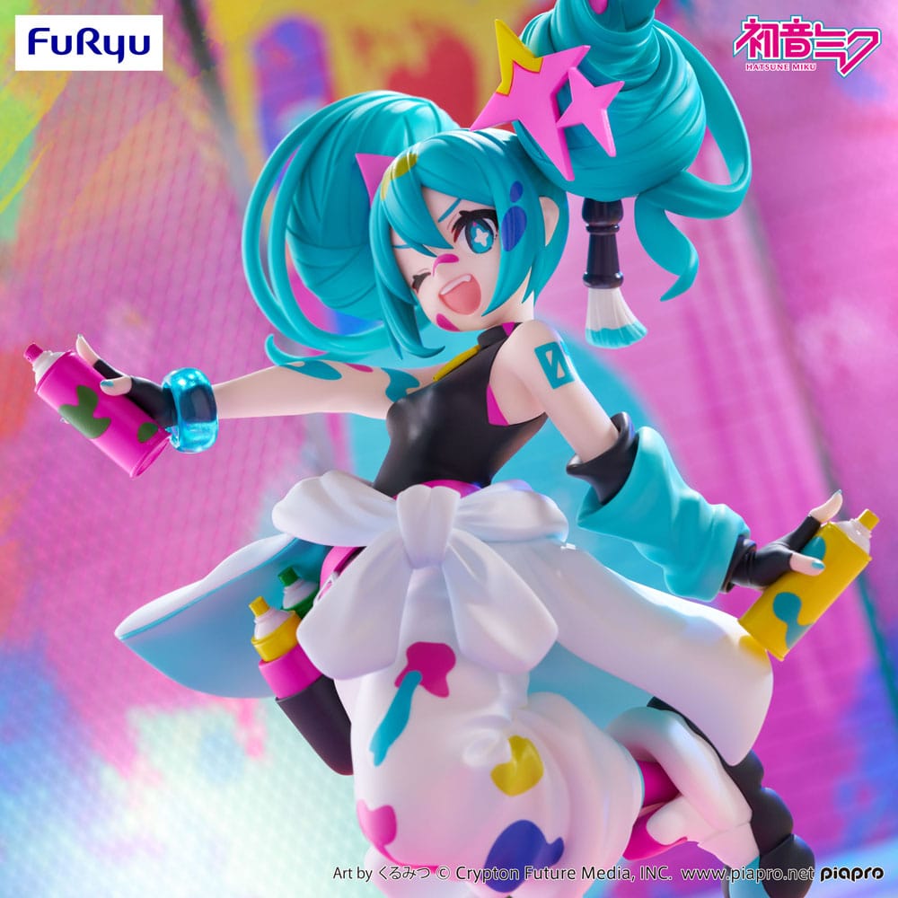 Hatsune Miku Trio-Try-iT PVC Statue Miku Paint Girl 19 cm 4571623503453