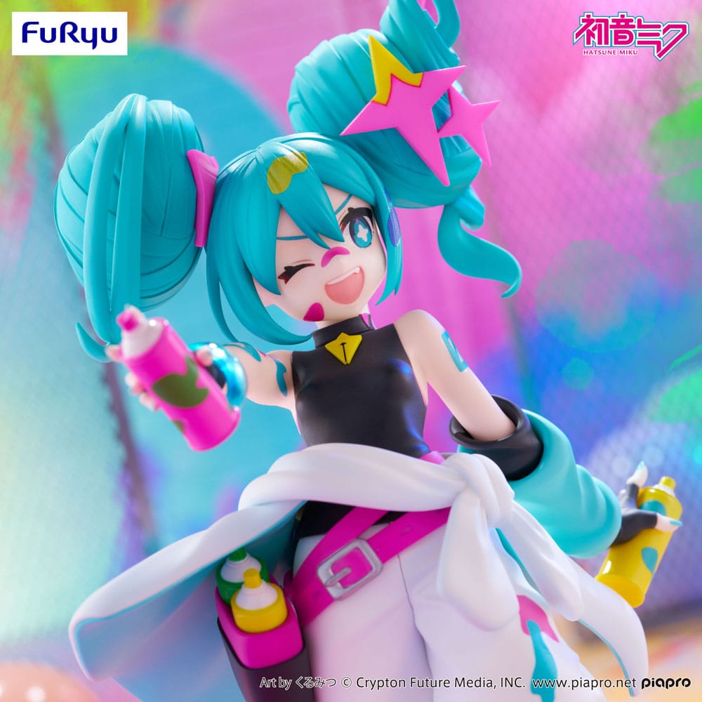 Hatsune Miku Trio-Try-iT PVC Statue Miku Paint Girl 19 cm 4571623503453