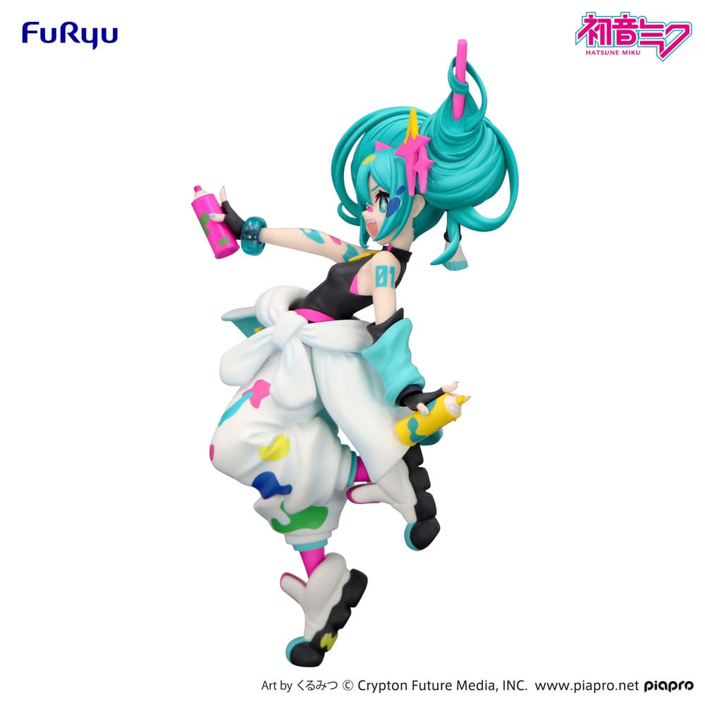 Hatsune Miku Trio-Try-iT PVC Statue Miku Paint Girl 19 cm 4571623503453