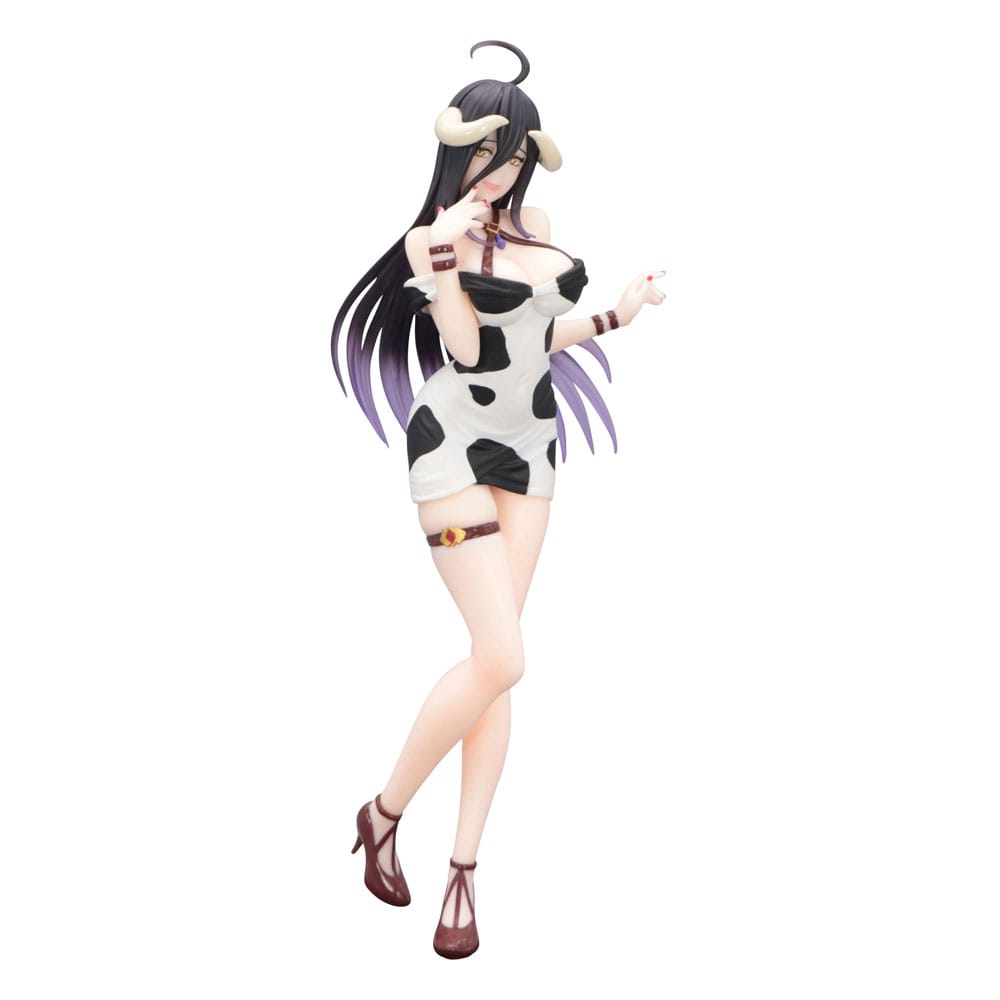 Overlord Trio-Try-iT PVC Statue Albedo Mini Dress Cow Pattern Ver. 21 cm 4571623503606