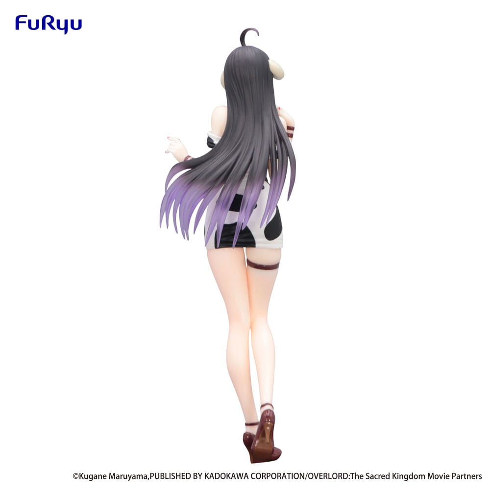 Overlord Trio-Try-iT PVC Statue Albedo Mini Dress Cow Pattern Ver. 21 cm 4571623503606