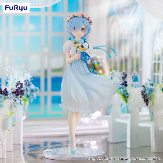 Re:Zero Starting Life in Another World Trio-Try-iT PVC Statue Rem Bridesmaid 21 cm  4571623505402