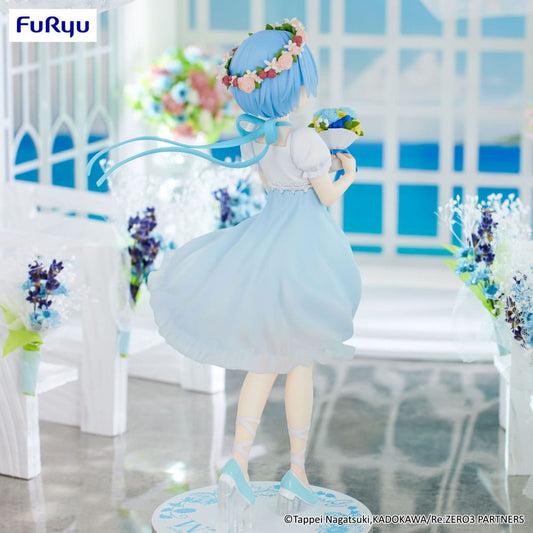 Re:Zero Starting Life in Another World Trio-Try-iT PVC Statue Rem Bridesmaid 21 cm  4571623505402