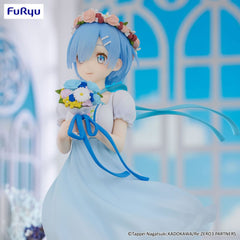 Re:Zero Starting Life in Another World Trio-Try-iT PVC Statue Rem Bridesmaid 21 cm  4571623505402
