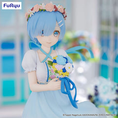 Re:Zero Starting Life in Another World Trio-Try-iT PVC Statue Rem Bridesmaid 21 cm  4571623505402