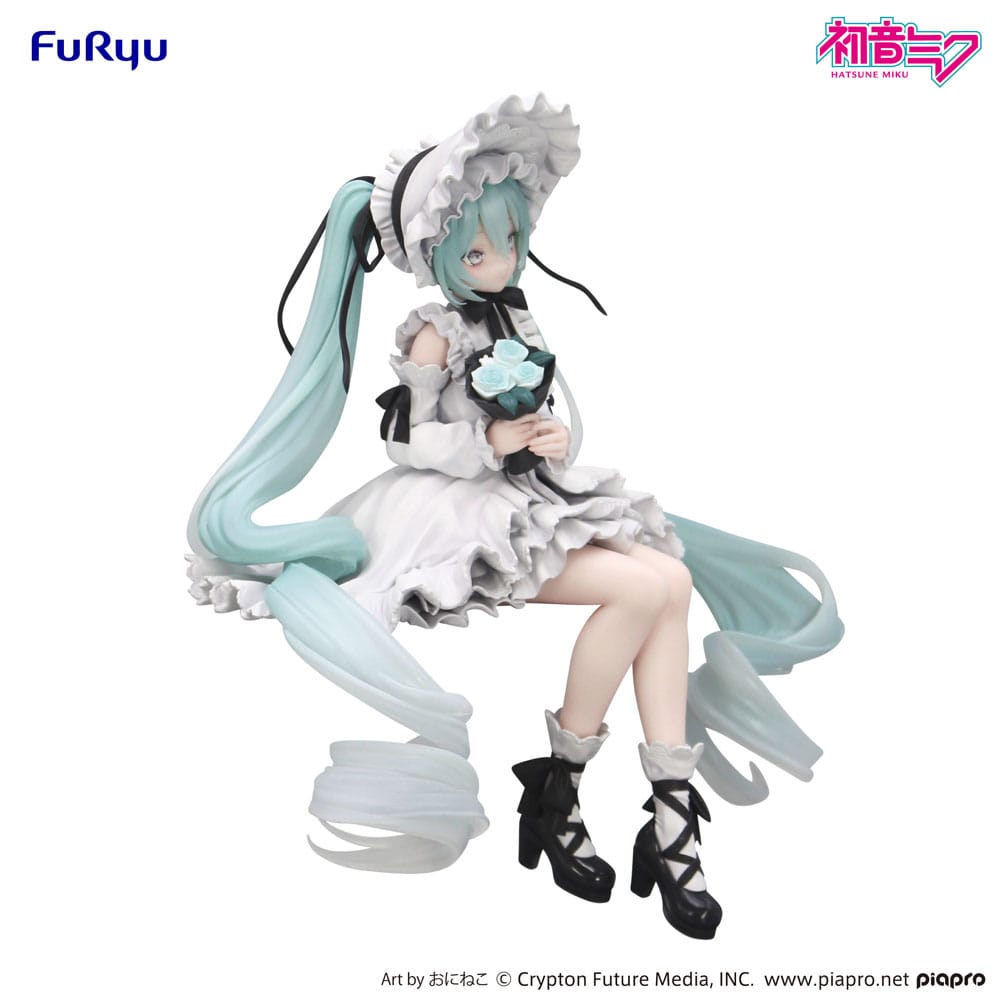Hatsune Miku Noodle Stopper PVC Statue Vintage Doll Style 15 cm  4571623506614