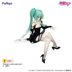 Hatsune Miku Noodle Stopper PVC Statue Flower Fairy White Rose 14 cm 4571623507512