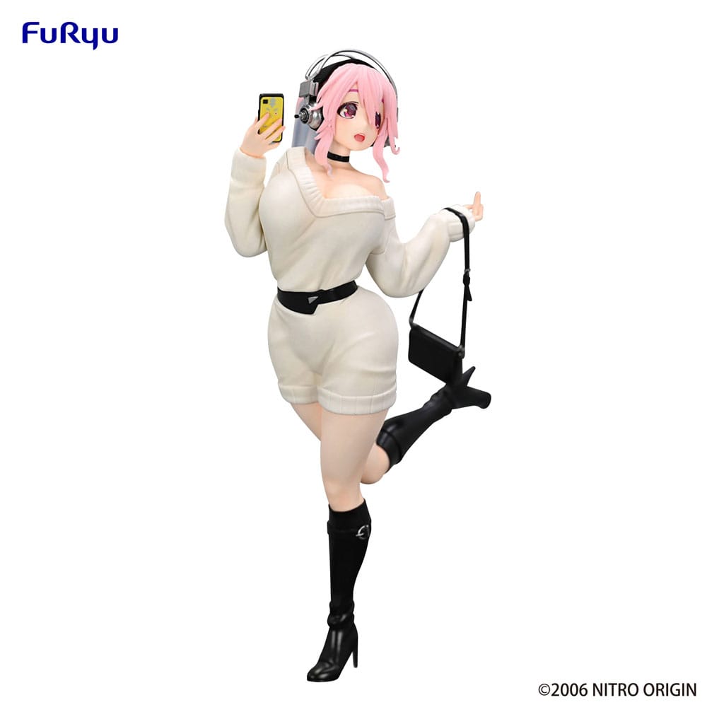 Super Sonico Trio-Try-iT PVC Statue Winter Memory Ver. 21 cm 4571623507642