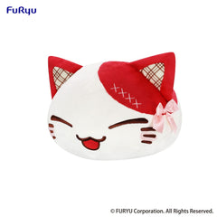 Nemuneko Cat Sweet Big Plush Figure Red 35 cm 4571623507826