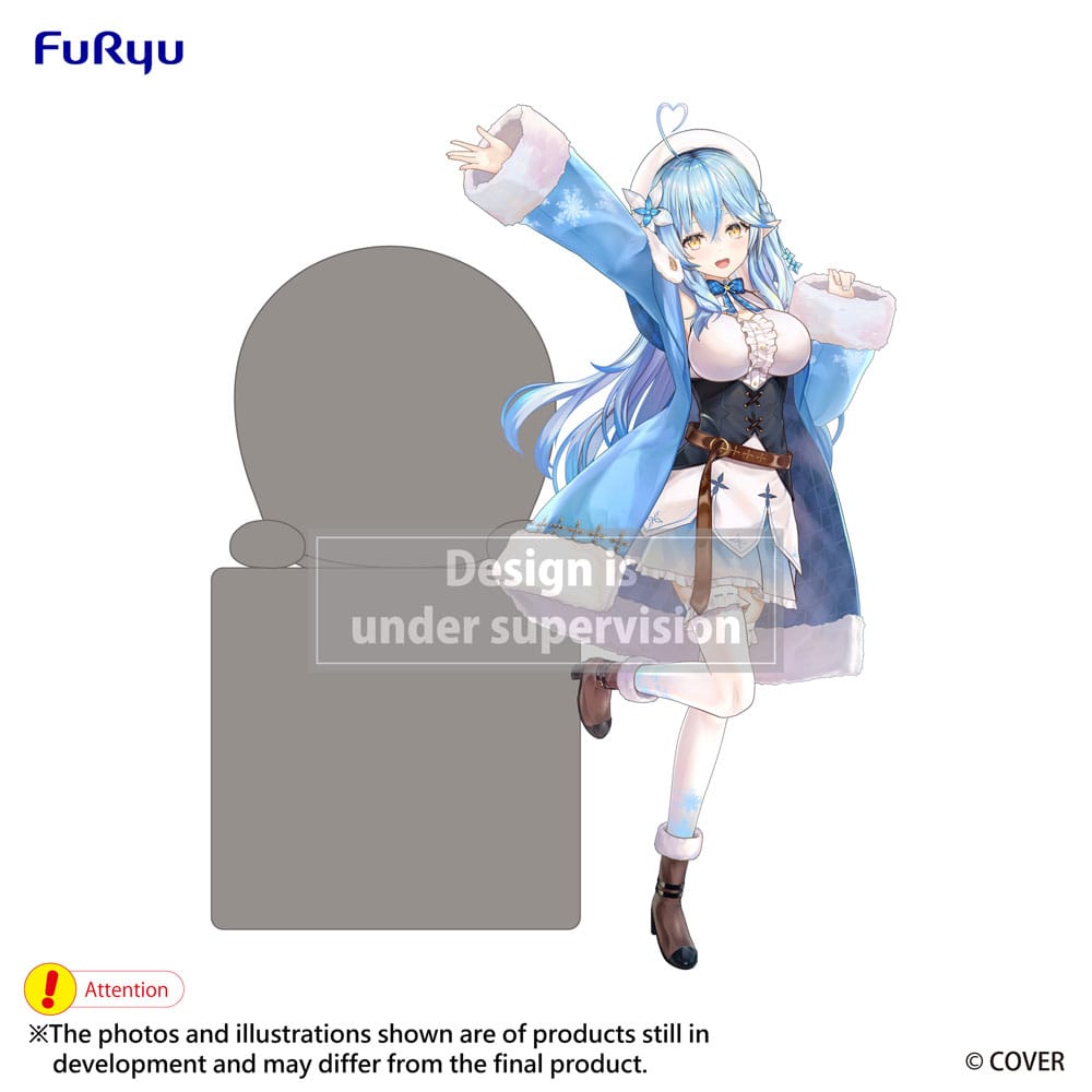 Hololive Production Hikkake PVC Statue Yukihana Lamy 10 cm 4571623507895