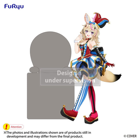 Hololive Production Hikkake PVC Statue Omaru Polka 10 cm 4571623507918