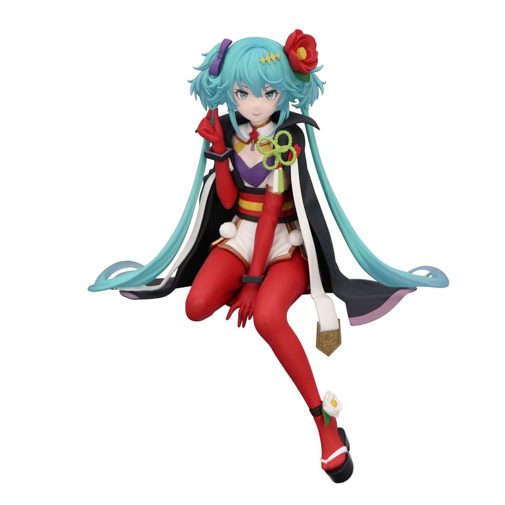 Hatsune Miku Noodle Stopper PVC Statue Flower Fairy Camellia 15 cm  4571623508441