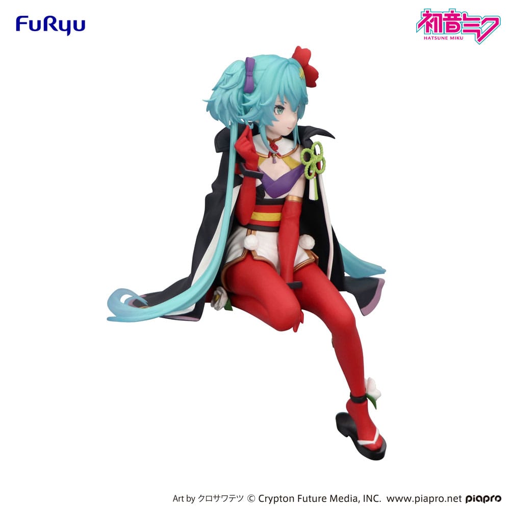 Hatsune Miku Noodle Stopper PVC Statue Flower Fairy Camellia 15 cm  4571623508441