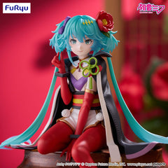 Hatsune Miku Noodle Stopper PVC Statue Flower Fairy Camellia 15 cm  4571623508441