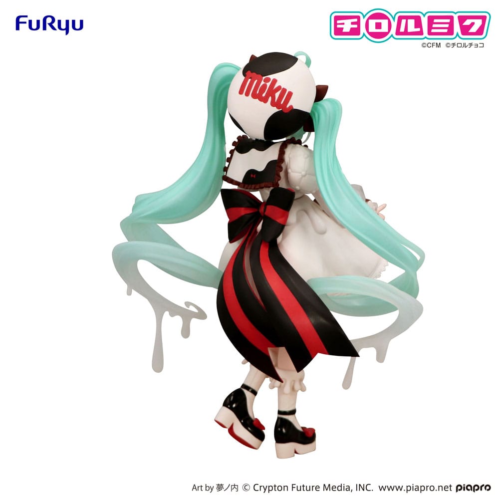Hatsune Miku x Tirol Choco Trio-Try-iT PVC Statue Hatsune Miku Milk Ver. 18 cm   4571623508458
