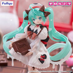 Hatsune Miku x Tirol Choco Trio-Try-iT PVC Statue Hatsune Miku Milk Ver. 18 cm   4571623508458