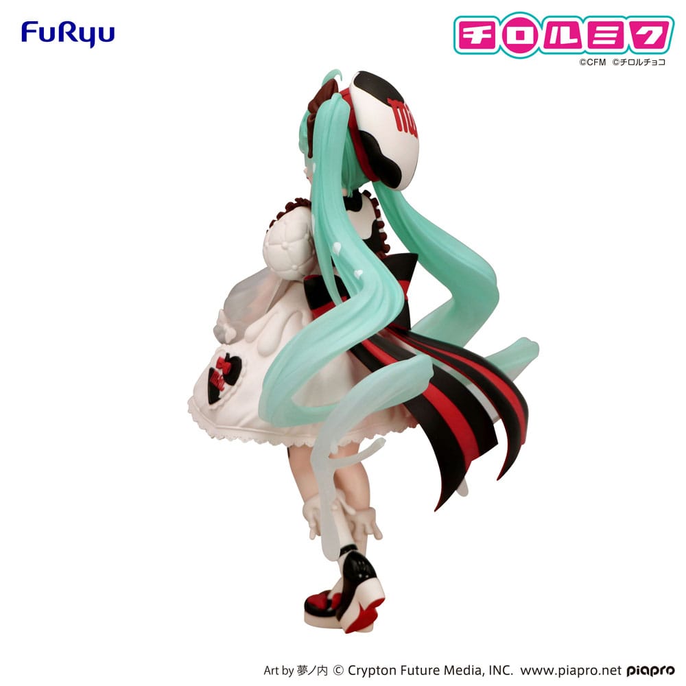 Hatsune Miku x Tirol Choco Trio-Try-iT PVC Statue Hatsune Miku Milk Ver. 18 cm   4571623508458