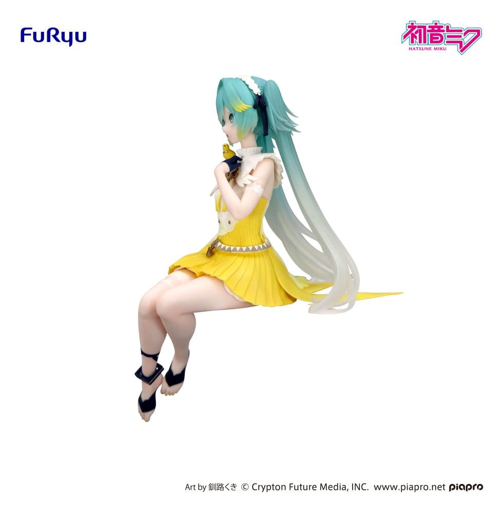 Hatsune Miku Noodle Stopper PVC Statue Canary Bird heo exclusive 14 cm 4571623508922