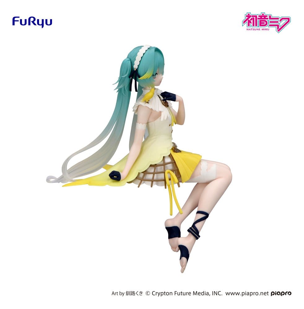 Hatsune Miku Noodle Stopper PVC Statue Canary Bird heo exclusive 14 cm 4571623508922