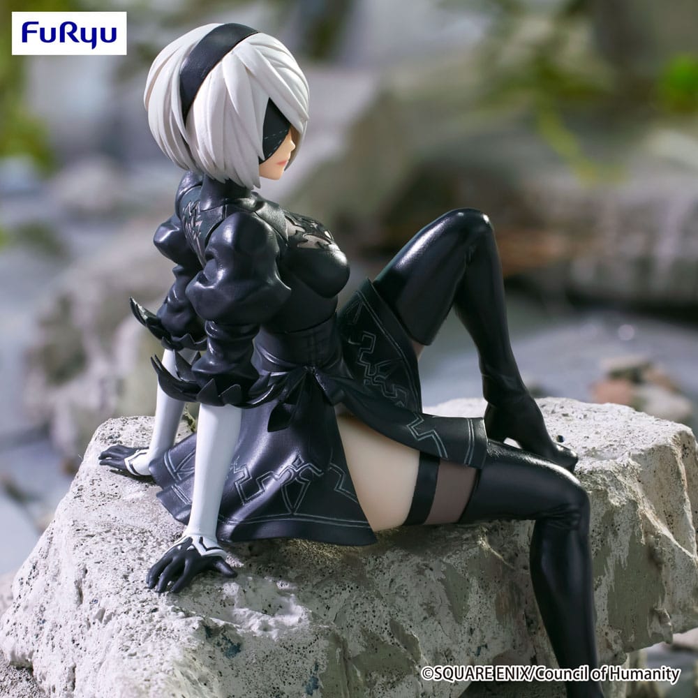 NieR:Automata Ver1.1a Noodle Stopper PVC Statue YoRHa No.2 Type B 13 cm 4571623509950