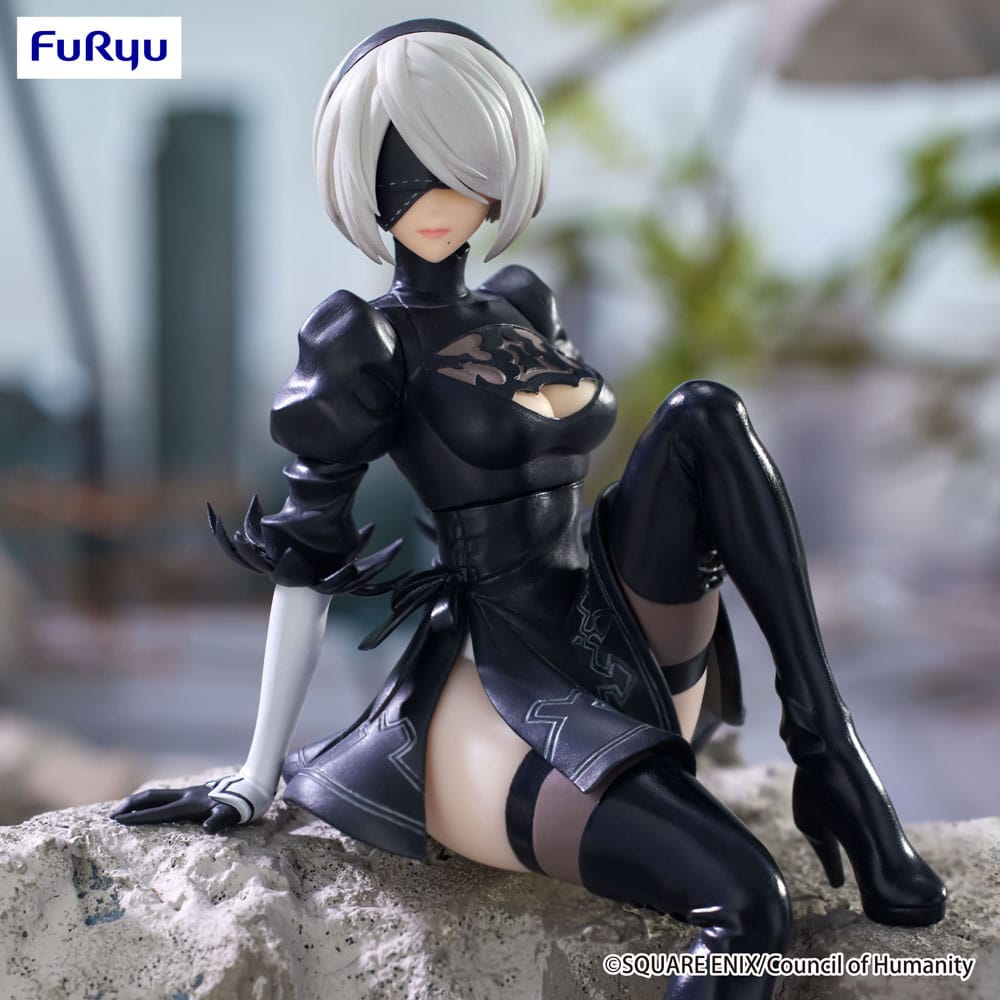 NieR:Automata Ver1.1a Noodle Stopper PVC Statue YoRHa No.2 Type B 13 cm 4571623509950