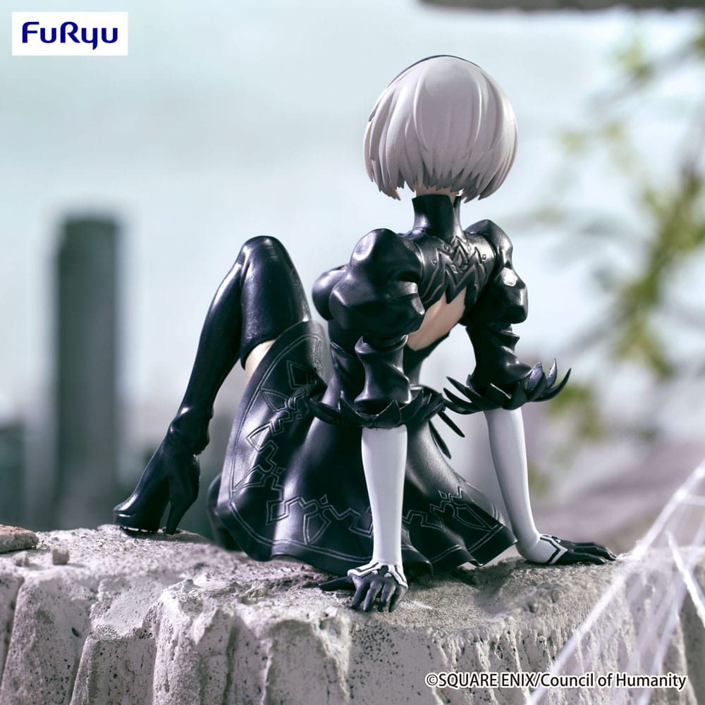 NieR:Automata Ver1.1a Noodle Stopper PVC Statue YoRHa No.2 Type B 13 cm 4571623509950