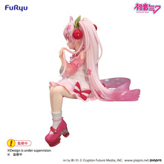 Hatsune Miku Noodle Stopper PVC Statue Sakura Miku 2025 Wink Ver. 14 cm 4571623510741
