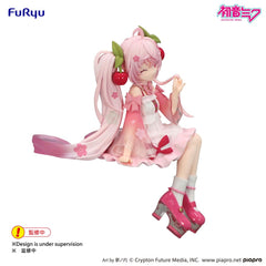 Hatsune Miku Noodle Stopper PVC Statue Sakura Miku 2025 Wink Ver. 14 cm 4571623510741