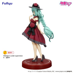 Hatsune Miku Trio-Try-iT PVC Statue Hatsune Miku Outing Dress Red Color Ver. 19 cm 4571623510758