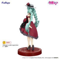Hatsune Miku Trio-Try-iT PVC Statue Hatsune Miku Outing Dress Red Color Ver. 19 cm 4571623510758