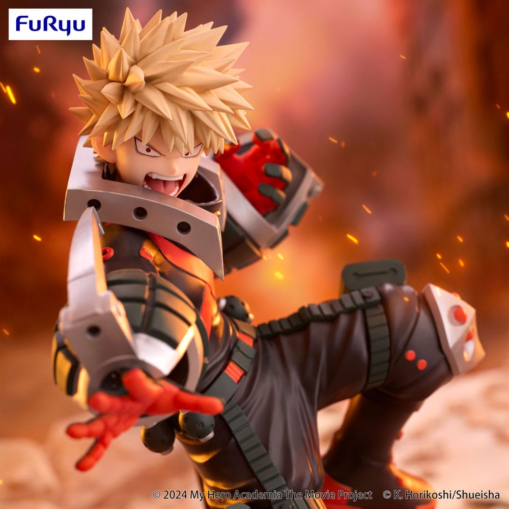 My Hero Academia: You're Next Trio-Try-iT PVC Statue Katsuki Bakugo 21 cm      4571623510918