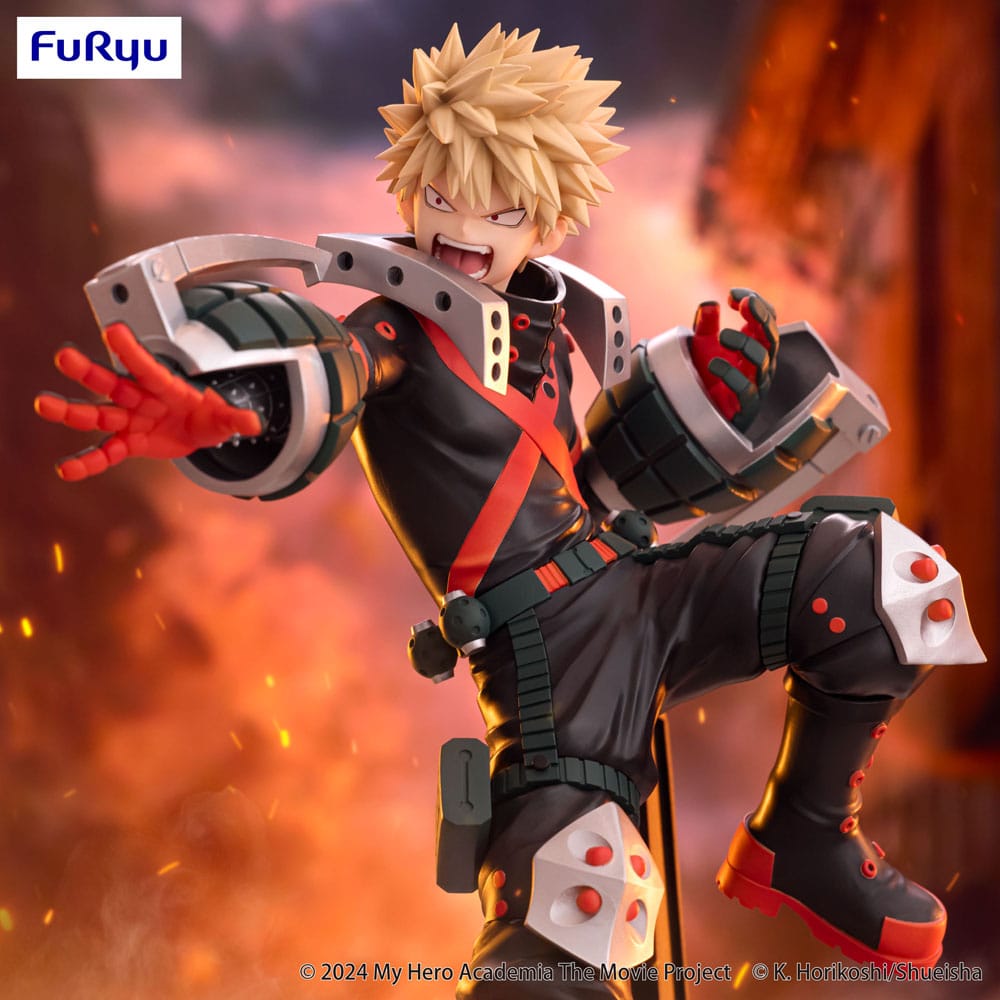 My Hero Academia: You're Next Trio-Try-iT PVC Statue Katsuki Bakugo 21 cm      4571623510918