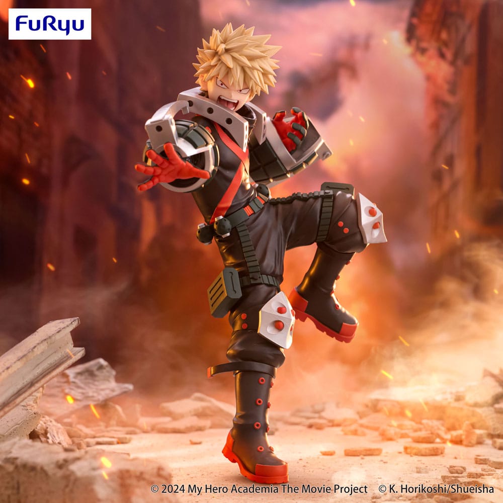 My Hero Academia: You're Next Trio-Try-iT PVC Statue Katsuki Bakugo 21 cm      4571623510918