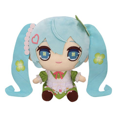 Hatsune Miku Kyurumaru Big Plush Figure Clover 26 cm    4571623510925