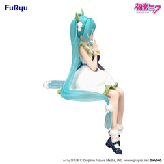 Hatsune Miku Noodle Stopper PVC Statue Flower Fairy Lily of the Valley 14 cm   4571623511595